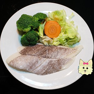 比目魚紅蘿蔔萵苣西蘭花海帶  寵物伯伯 寵物食品 狗狗菜單 - 靚美健