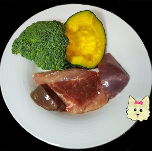 豬肉南瓜西蘭花  寵物伯伯 寵物食品 狗狗菜單 - 靚美健