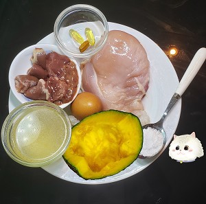 雞肉南瓜  寵物伯伯 寵物食品 猫猫菜單 - 靚美健